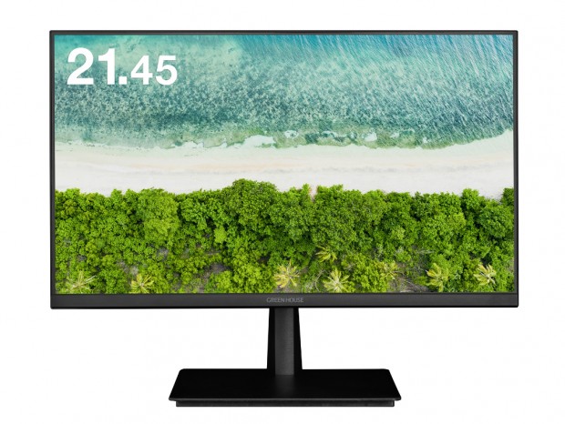 ダイナミックコントラスト搭載のフルHD液晶ディスプレイ2機種がグリーンハウスから