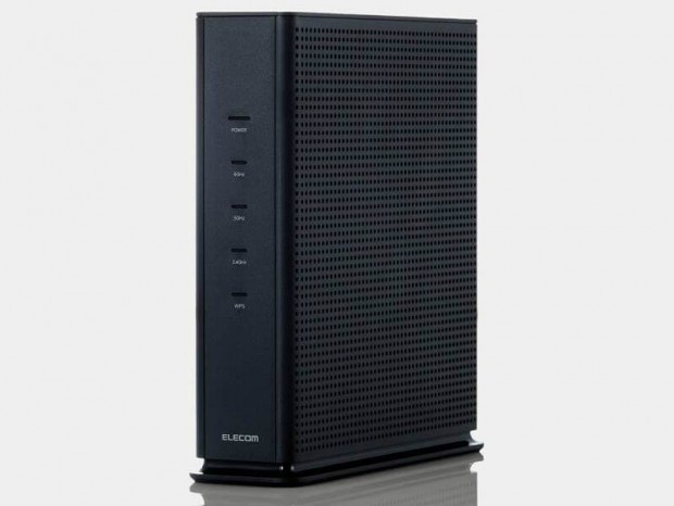 干渉の少ない6GHz帯を使用できるWi-Fi 6Eトライバンドルーターがエレコムから