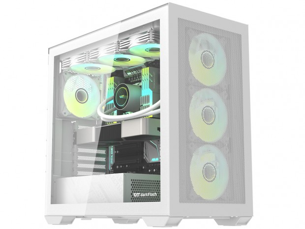 背面レイアウトが変更できるE-ATX対応ケース、darkFlash「DLX4000 Mesh」など2モデルが明日発売