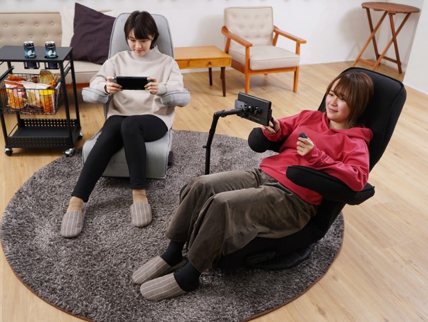 あらゆる体格・プレイスタイルにも合うゲーミング座椅子、Bauhutte「ハグポッド」