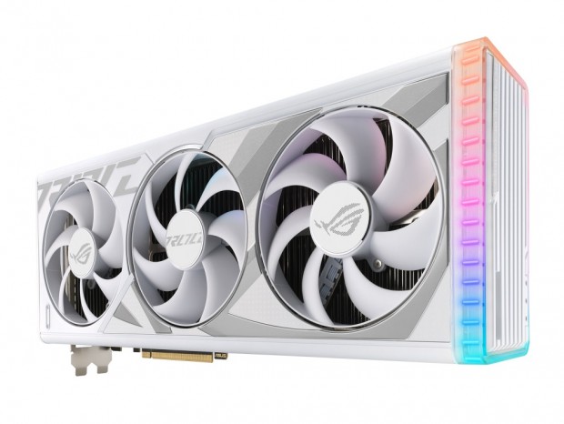 ASUS、ROG Strixシリーズから白いGeForce RTX 4090/4080グラフィック