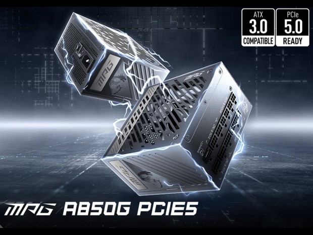 MSIからATX3.0/PCIe 5.0対応電源ユニット「MPG A850G PCIE5」販売開始