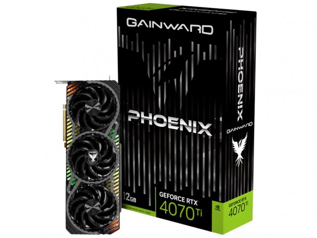 GAINWARDからGeForce RTX 4070 Ti搭載カード計2種発売。PHOENIXとPHANTOM REUNION