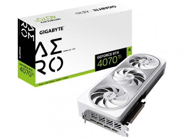 GIGABYTE、GeForce RTX 4070 Ti搭載グラフィックスカード計4種類を5日23:00より順次国内販売