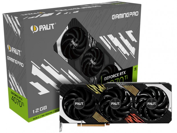 Palit、GeForce RTX 4070 Ti搭載グラフィックスカードを全国のドスパラ各店にて販売