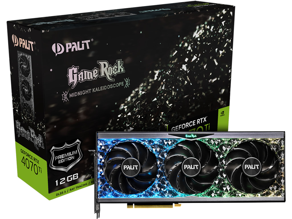 Palit、GeForce RTX 4070 Ti搭載グラフィックスカードを全国のドスパラ 