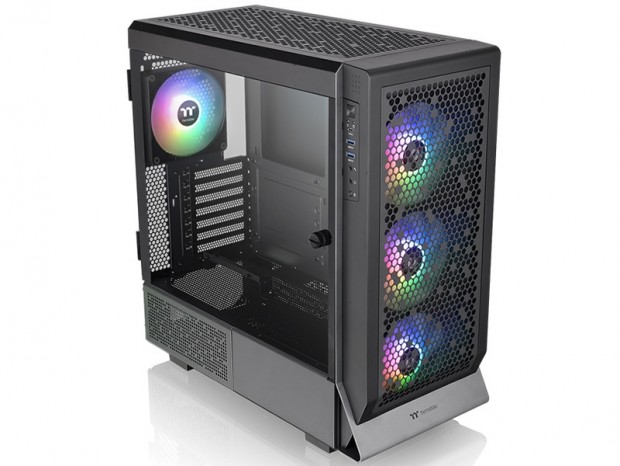 全体の60%が通気孔仕様のPCケース、Thermaltake「Ceres 500 TG ARGB」発表
