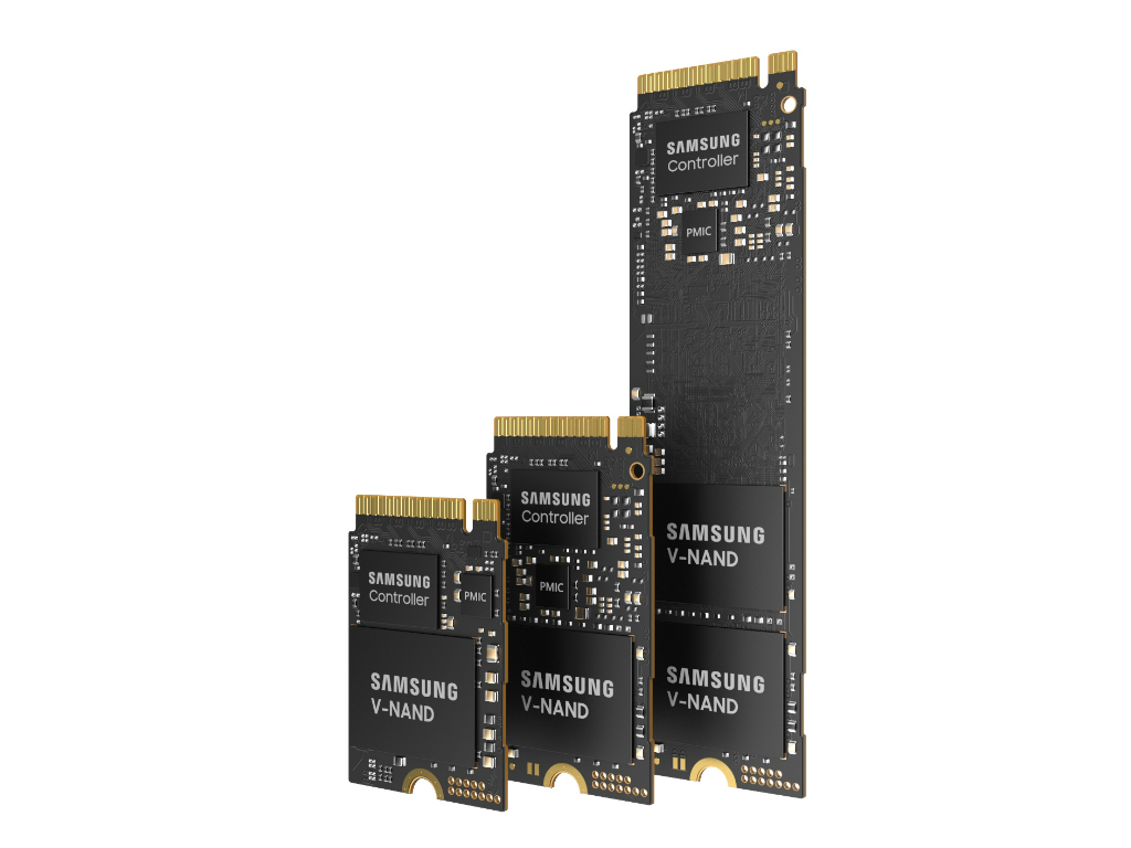 Samsung、省電力な5nmプロセスICと第7世代V-NAND採用のNVMe M.2