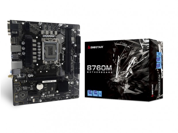 B760チップセット採用のエントリーMicroATXマザーボード、BIOSTAR「B760MX2-E D4」