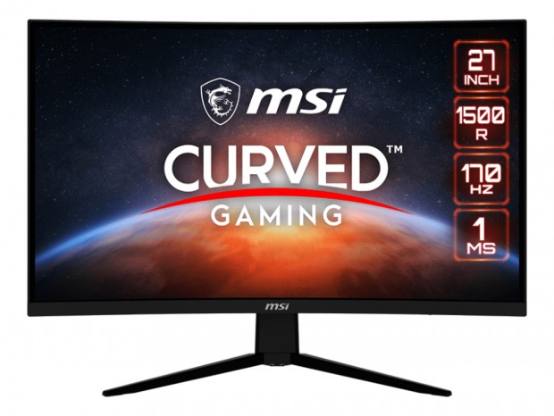 曲率1500Rの27型WQHDゲーミング液晶ディスプレイ、MSI「G273CQ