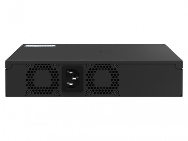 1Uサイズに2台収納できる10ギガビット対応L2マネージドスイッチ、QNAP「QSW-M2106R-2S2T」
