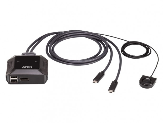 スマホやタブレットでも使える4K60p対応USB Type-C KVMスイッチ、ATEN「US3312」発売