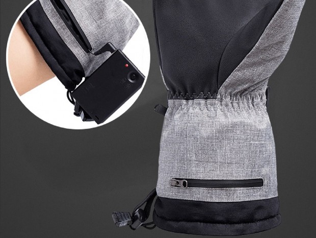 雪山も大丈夫な防水仕様、最大55℃まで加熱するヒーター内蔵手袋「GeeGloves」