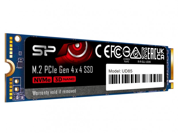 HMBとSLCキャッシュ対応のエントリーPCIe 4.0 SSD、Silicon Power「UD85」シリーズ