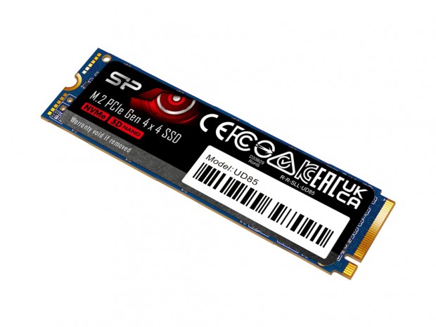 HMBとSLCキャッシュ対応のエントリーPCIe 4.0 SSD、Silicon Power「UD85」シリーズ