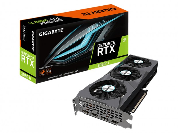 GDDR6Xメモリを採用するGeForce RTX 3060 Tiグラフィックカード2種がGIGABYTEから