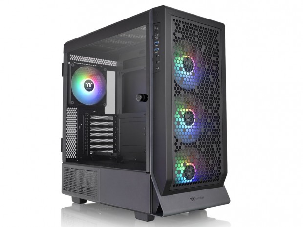 Thermaltake、全身の6割を風が通り抜ける高冷却ミドルタワー「Ceres 500 TG ARGB」発売