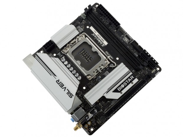 Intel B760採用のコストパフォーマンスMini-ITXマザーボード、BIOSTAR「B760T-SILVER」