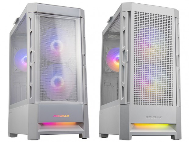 フロントパネルデザインが変更できるミドルタワー「COUGAR DUOFACE RGB」国内発売