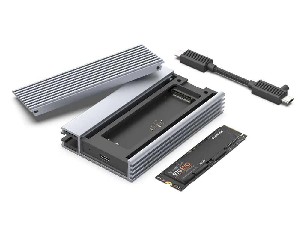 最高転送3,763MB/sのUSB4対応超高速M.2 SSDケース「ZikeDrive 最高転送3,763MB/sのUSB4対応超高速M.2 SSDケース「ZikeDrive