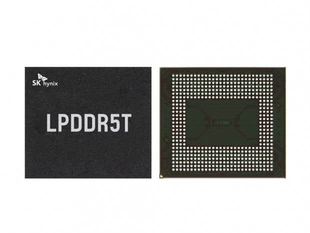 SK hynix、世界最速9.6Gbps転送のスマートフォン向けDRAM「LPDDR5T」を開発
