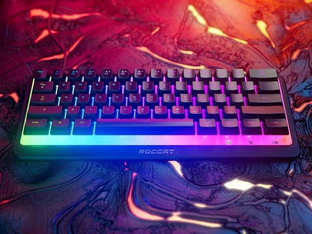 ROCCAT、メンブレン搭載のリーズナブルな60％サイズキーボード「Magma Mini」