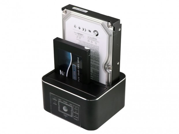 PCレスでHDD/SSDのクローンとイレースができるスタンドがアオテックから