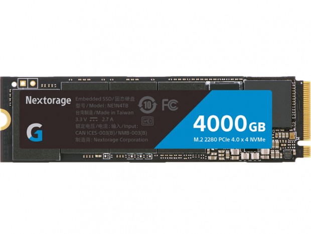 総書込量最大3,000TBWのゲーム向け高速・高耐久PCIe 4.0 SSDがNextorageから