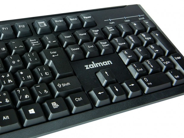 売価1,400円のキーボードマウスセット、ZALMAN「ZM-K390M Combo」