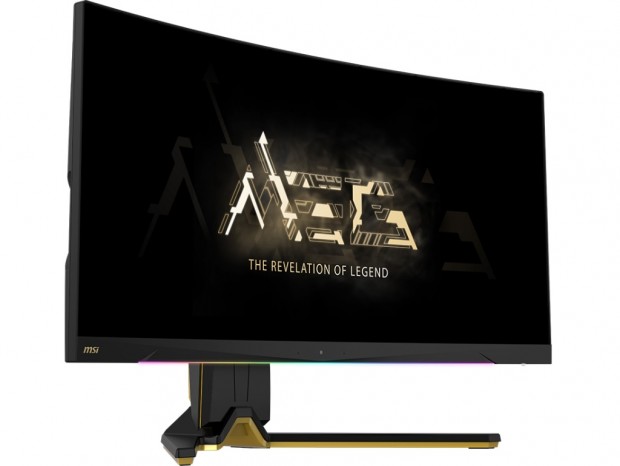 0.1ms対応の34型QD-OLEDゲーミングディスプレイ、MSI「MEG 342C QD-OLED」