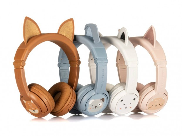 子供の耳を守る音量制限機能を備えたワイヤレスヘッドホン「PlayEars+」