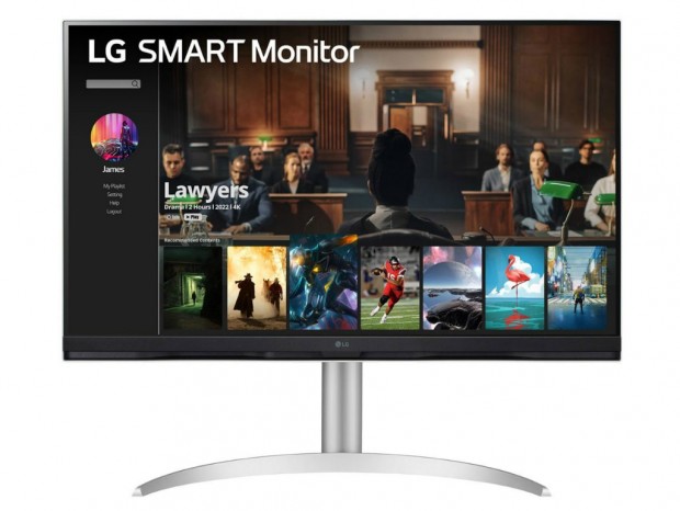 LG、webOSを搭載した31.5型4K液晶ディスプレイ2機種の一般販売決定