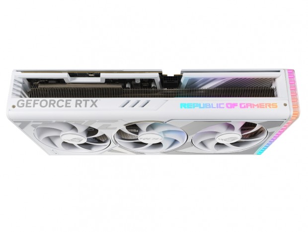 ASUS、「ROG Strix GeForce RTX 4090 24GB GDDR6X White OC Edition」など白いVGA計3種発売