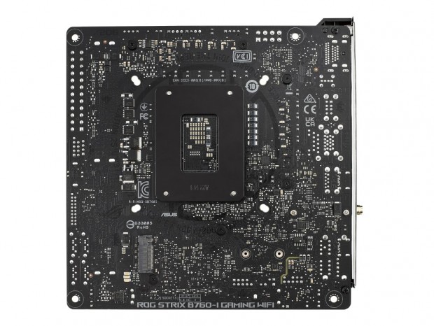 Intel B760チップ採用のゲーミングMini-ITX、ASUS「ROG STRIX B760-I GAMING WIFI」