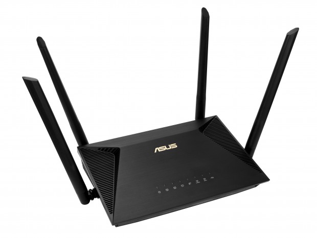 v6プラス対応のエントリーWi-Fi 6ルーター、ASUS「RT-AX1800U」