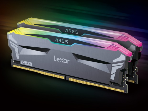 Lexar、AMD EXPO/Intel XMP 3.0両対応の「ARES RGB DDR5 Desktop Memory」