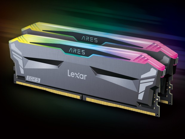 Lexar、AMD EXPO/Intel XMP 3.0両対応の「ARES RGB DDR5 Desktop