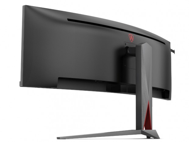 165Hz対応の44.5型5Kウルトラワイド湾曲ゲーミング液晶、AOC「AG455UCX」
