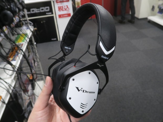 極上美品！Roland VMH-D1 V-Drums用 電子ドラム ヘッドフォン Amazon.com: Roland VMH-D1 V-Drums Headphones | Designed V-Moda for