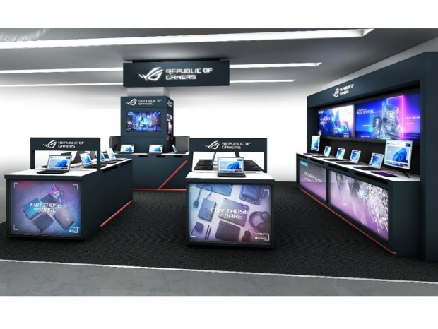 ASUS、ソフマップなんば店に西日本初の「ROG Gaming Zone」3月3日オープン