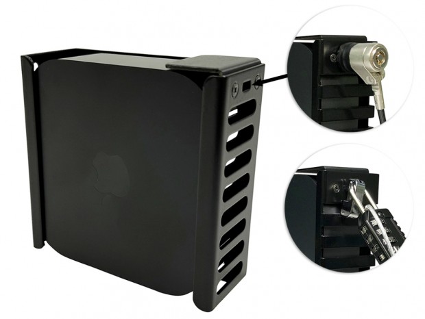 Apple TV 4Kをディスプレイ裏面や壁に固定できるマウンタが長尾製作所から