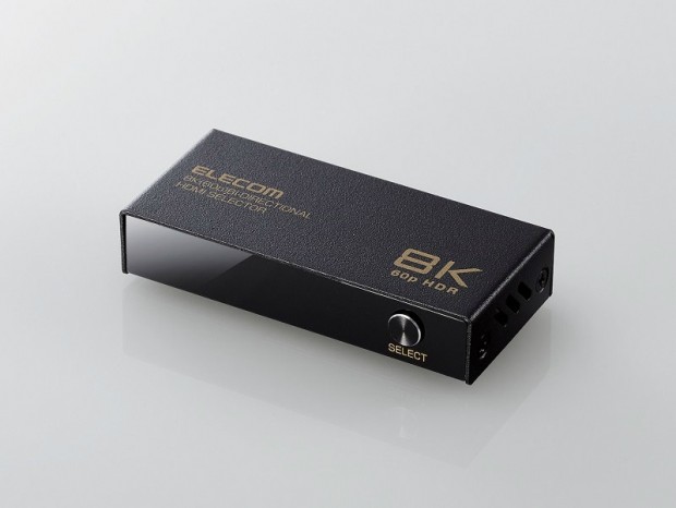 エレコム、8K/60Hzの高解像度表示に対応するHDMI切替器計3モデル発売