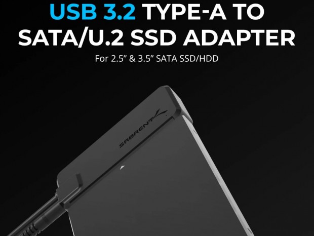 Sabrent、SATA/U.2両対応のUSB変換アダプタ「EC-U2SA」