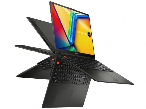 第13世代Intel Core搭載の16型OLEDフリップノートPC、ASUS「Vivobook S 16 Flip OLED」