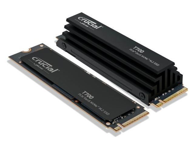 最高12,400MB/sのPCI Express 5.0(x4)SSD、Crucial「T700」 - エルミタージュ秋葉原