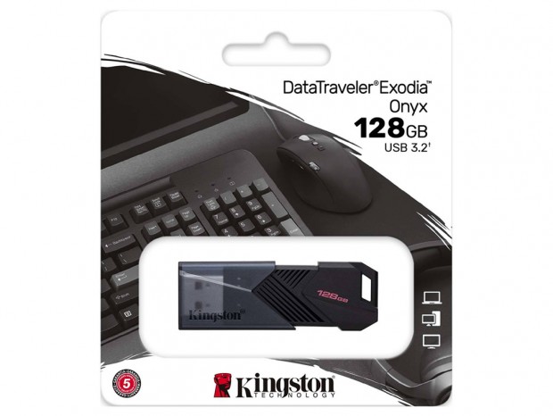 Kingston、USB 3.2 Gen 1準拠のUSBメモリ「DataTraveler Exodia Onyx」など2種発売
