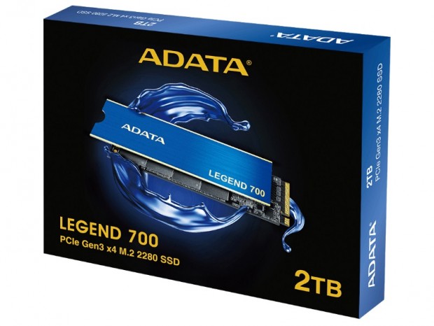 薄型アルミヒートシンクが付属するNVMe M.2 SSD、ADATA「LEGEND 700」に2TBモデル追加