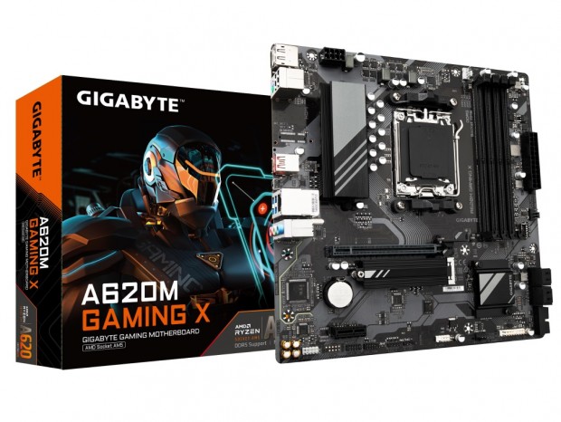 AMD A620採用のゲーミングMicroATXマザーボード、GIGABYTE「A620M GAMING X」発売
