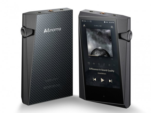 クアッドDAC搭載のハイレゾポータブルオーディオ、Astell&Kern「A&norma SR35」