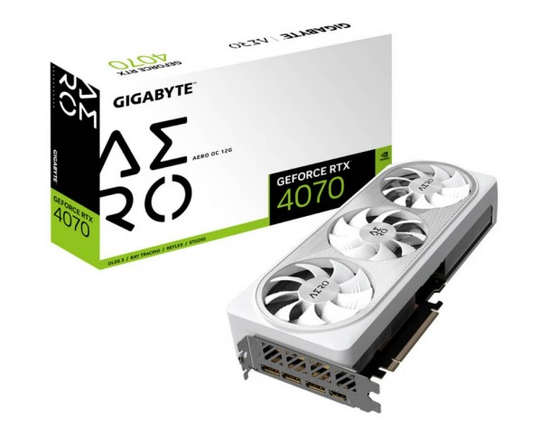 GIGABYTE、3連ファンクーラー搭載のGeForce RTX 4070グラフィックスカード計3機種追加